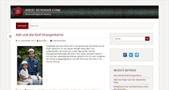 Desktop Screenshot of ahlu-sunnah.com